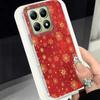 Luxury Glitter Christmas Snowflake Phone Case For Xiaomi 14T 13T 11 Lite NE Poco X5 M6 X6 X7 X3 Pro NFC C65 C61 M5S Hard Cover