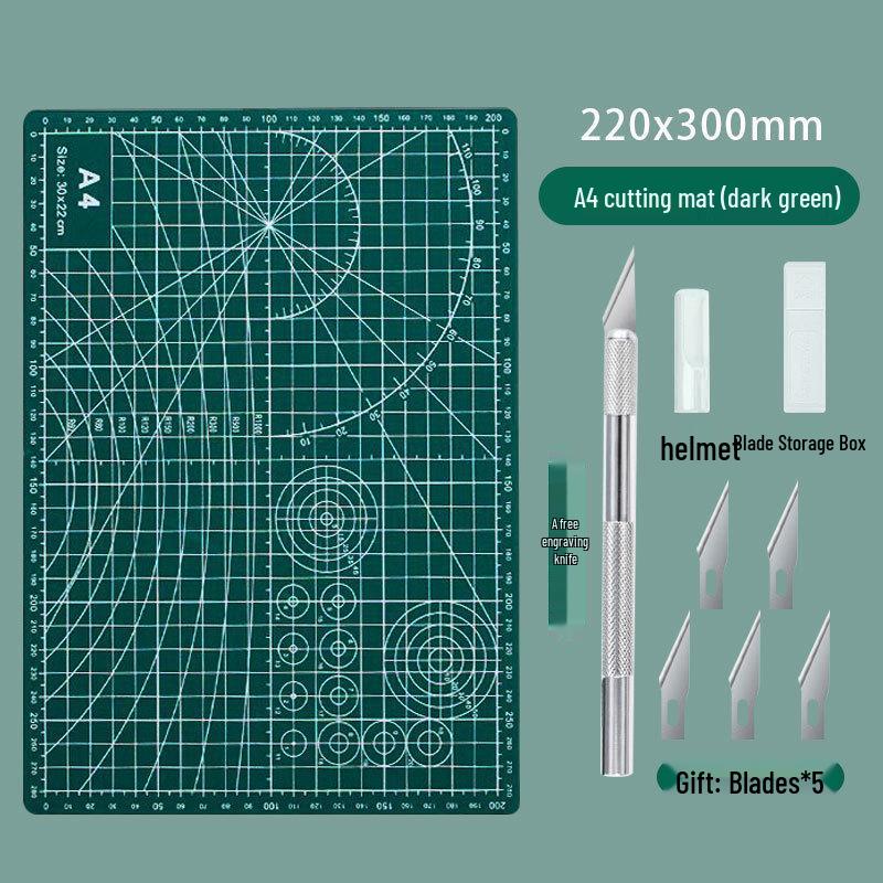 Zestaw 4 matów do cięcia Stereotype i 5 matów grawerowanych ręcznie z 2 dużymi zeszytami do rękodzieła i matą do bigowania