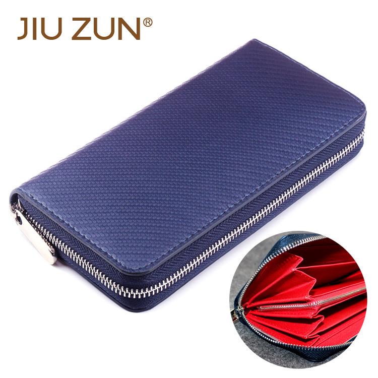 Straw Pattern Microfiber Leather Wallet for Men and Women - Customizable Design