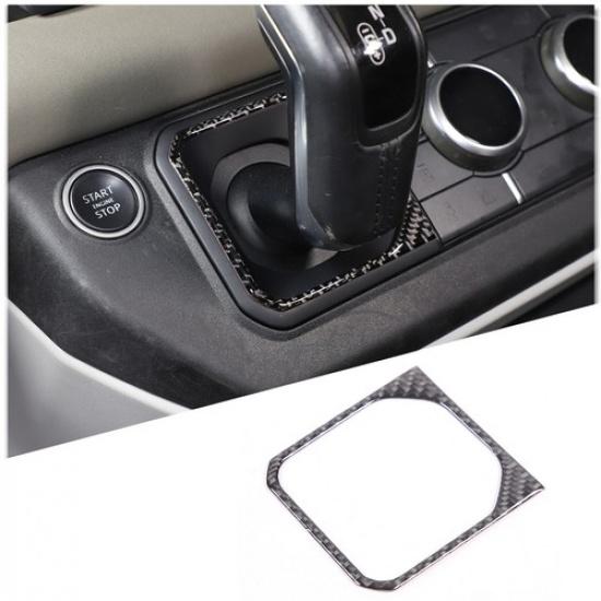 

Carbon Fiber Center Console Gear Shift Panel Cover For LR Defender 90 110 20-24