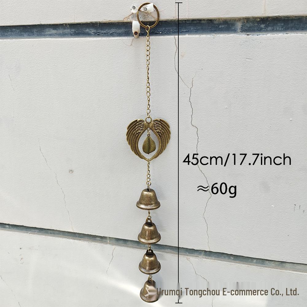 Lucky Angel Butterfly Bell Pendant - Home & Garden Wind Chime Ornament