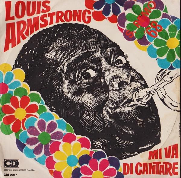 

7inch Record LOUIS ARMSTRONG - Mi Va Di Cantare CDI2017 Cdi 1968 Italy Jazz Used