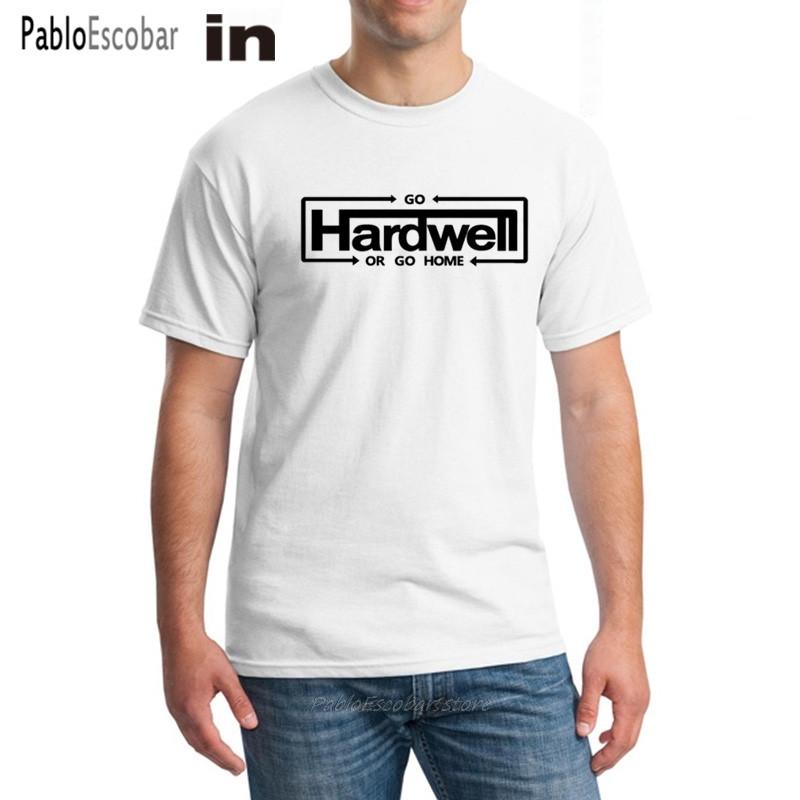 NEW GO HARDWELL OR GO HOME DJ Hip Hop Music Mens Men T Shirt Summer T-shirt Fashion Cotton T shirt European Size