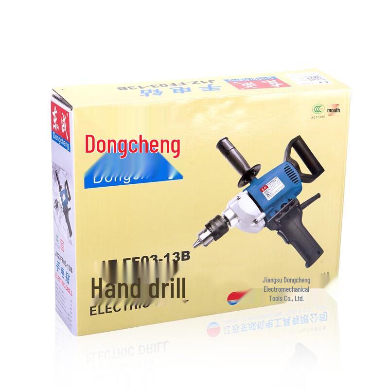 Dongcheng 800W Electric Drill & Mixer J1Z-FF03-13B CN Plug (adapter Included)