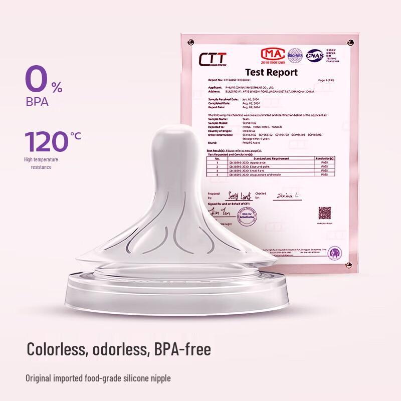 Philips Avent Art Enlightenment Wide-Neck PPSU Baby Bottle