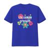 Colorado Springs Floral Souvenir T Shirt for Women and Kids vintage Washed graphic Unisex Soft Stylish designer clothes