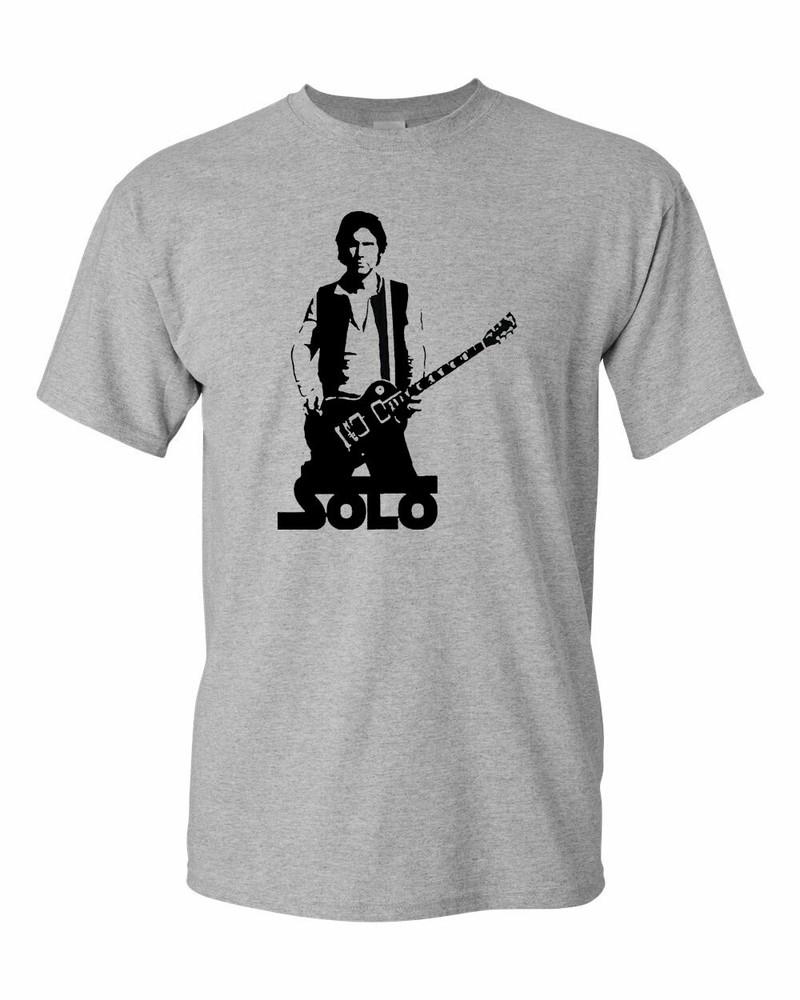 Guitar Solo Han Solo Star Guitarist Cool Funny  T-shirt Unisex T-Shirt XXXL