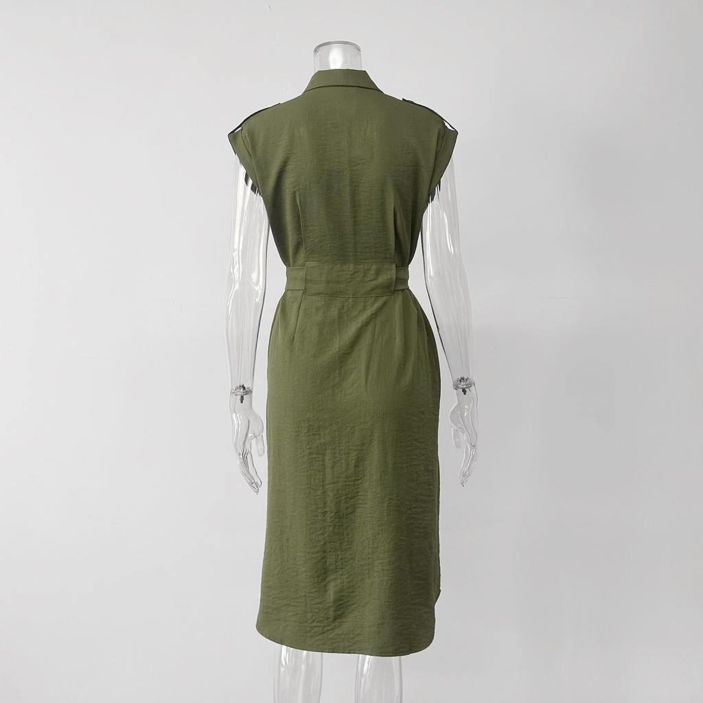 European & American Summer French Style Slim Fit Dress: Elegant, Figure-Flattering, High-End Fashion for Women