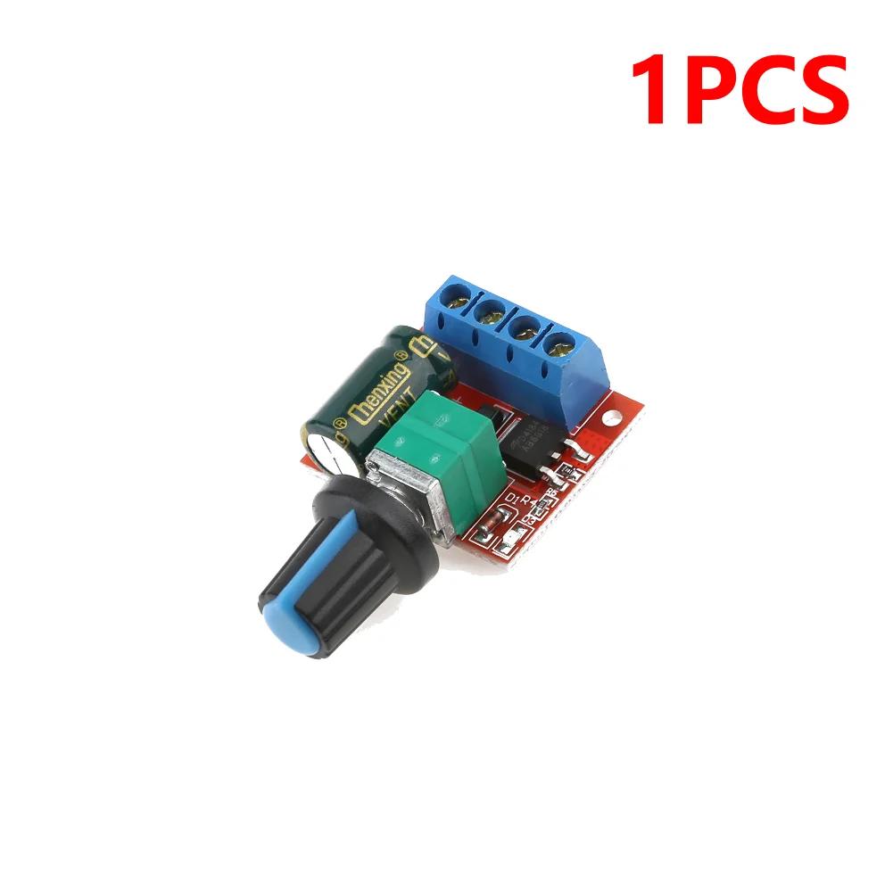 10-1PCS 5A 90W PWM 12V DC Motor Speed Controller Module DC-DC 4.5-35V Low Voltage Motor Speed Controller Adjustable Drive Module