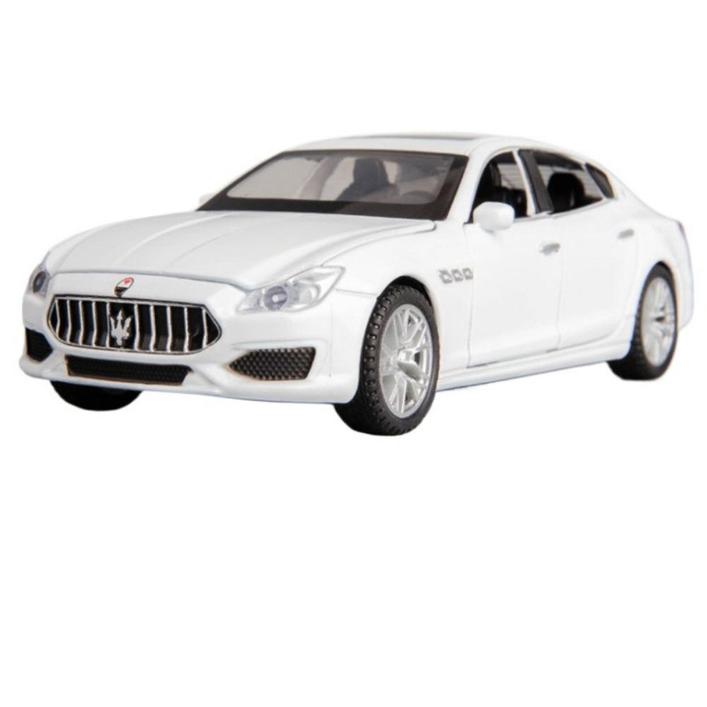 1/32 Maserati Quattroporte Alloy Car Model Diecasts Metal Toy Vehicle Car Model Simulation Sound Light Collection Childrens Gift