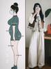 Plus Size Spring Three-Piece Set: MM Shirt, Layered Vest & Wide-Leg Pants - Korean Style Fashion for Women