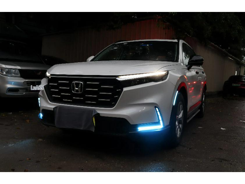 Compatible LED Daytime Running Lights for 2023-2025 Honda CRV Front Bumper Modification