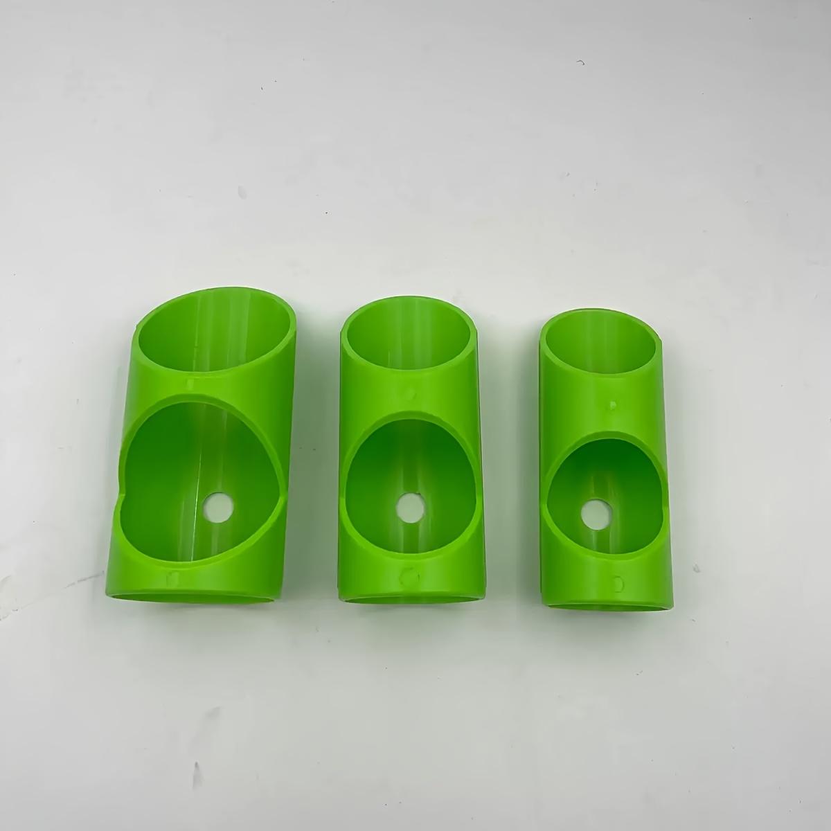 

Профессиональный набор из 3 труборезов - портативный сантехнический инструмент для легкой обрезки и изоляции водопроводных труб - прочная пластиковая конструкция зелёный