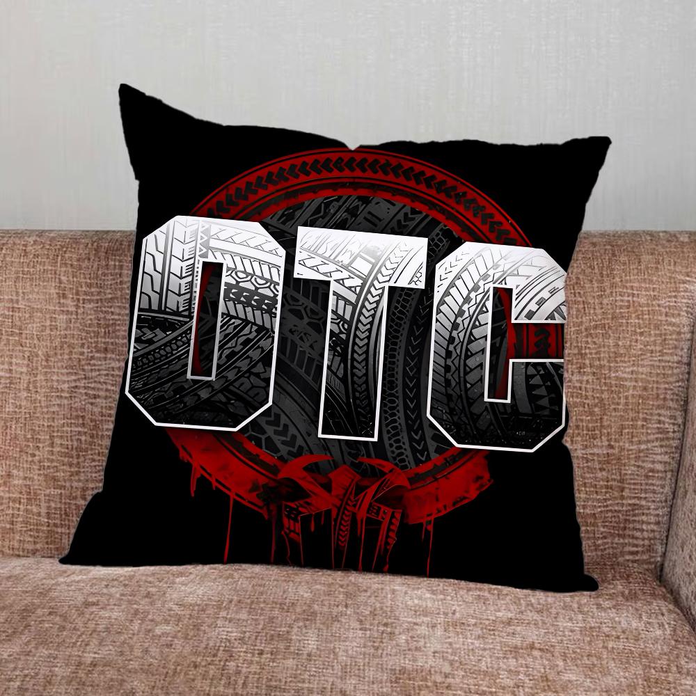 R-Roman R-Reigns Wrestler Pillow Case For Home Bedroom Car Office Decoration Living Room Sofa Cushion Cover Suitable