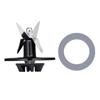 Wet Blade Assembly Replacement Part Premium Stainless Steel Blade Assembly for Cuisinart Series Blender