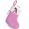 Thickened Christmas Alphabet Knitted Socks Large Capacity Candy Gift Bags  Xmas Gift