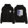 Hoodies Unisex Harajuku Zipper Sweatshirt Hoodie Men and Women Sweatshirts Trendy