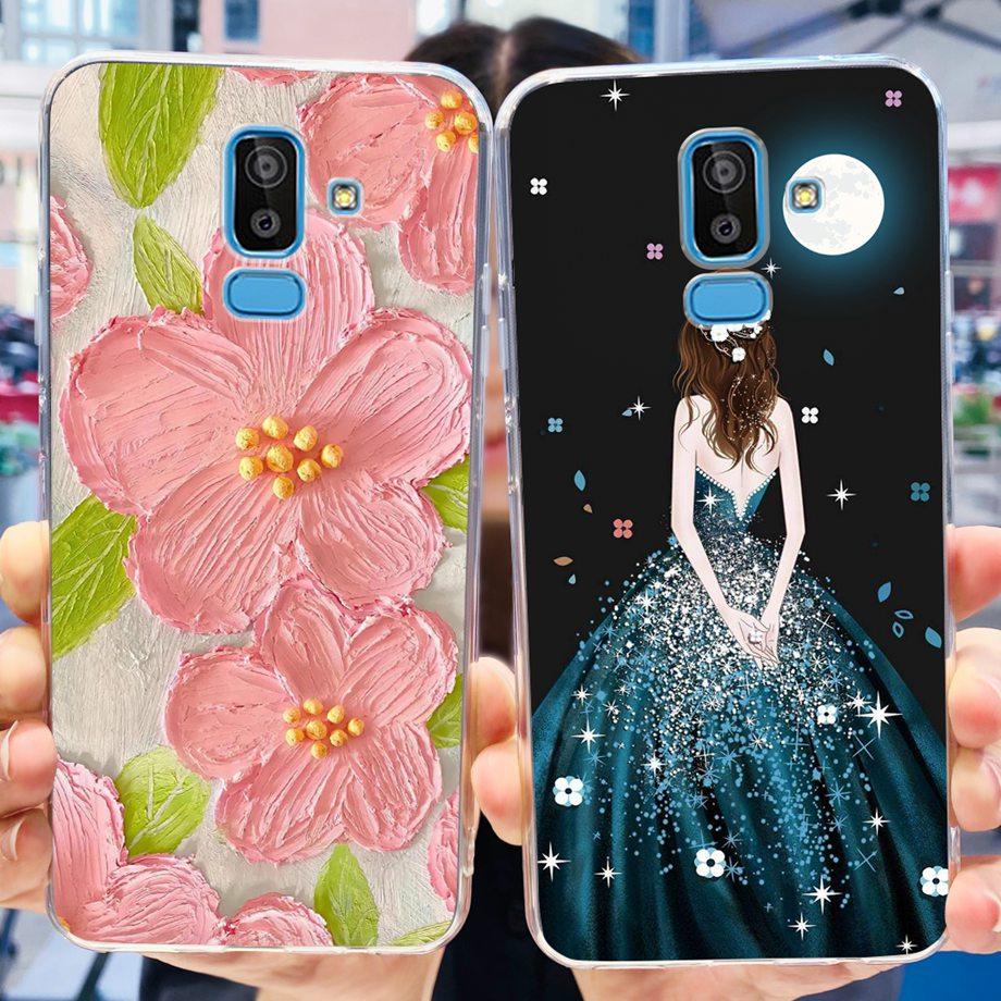 For Samsung Galaxy J8 2018 Silicone Soft Phone Case for Samsung J8 2018 J810F J810 Back Cover For Samsung J8 J 8 2018 Clear Capa