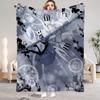Hollow Knight Blanket Cartoon Game Printed Flannel Blanket for Home Living Room Bedroom Decor New Year Christmas Gift for Fans