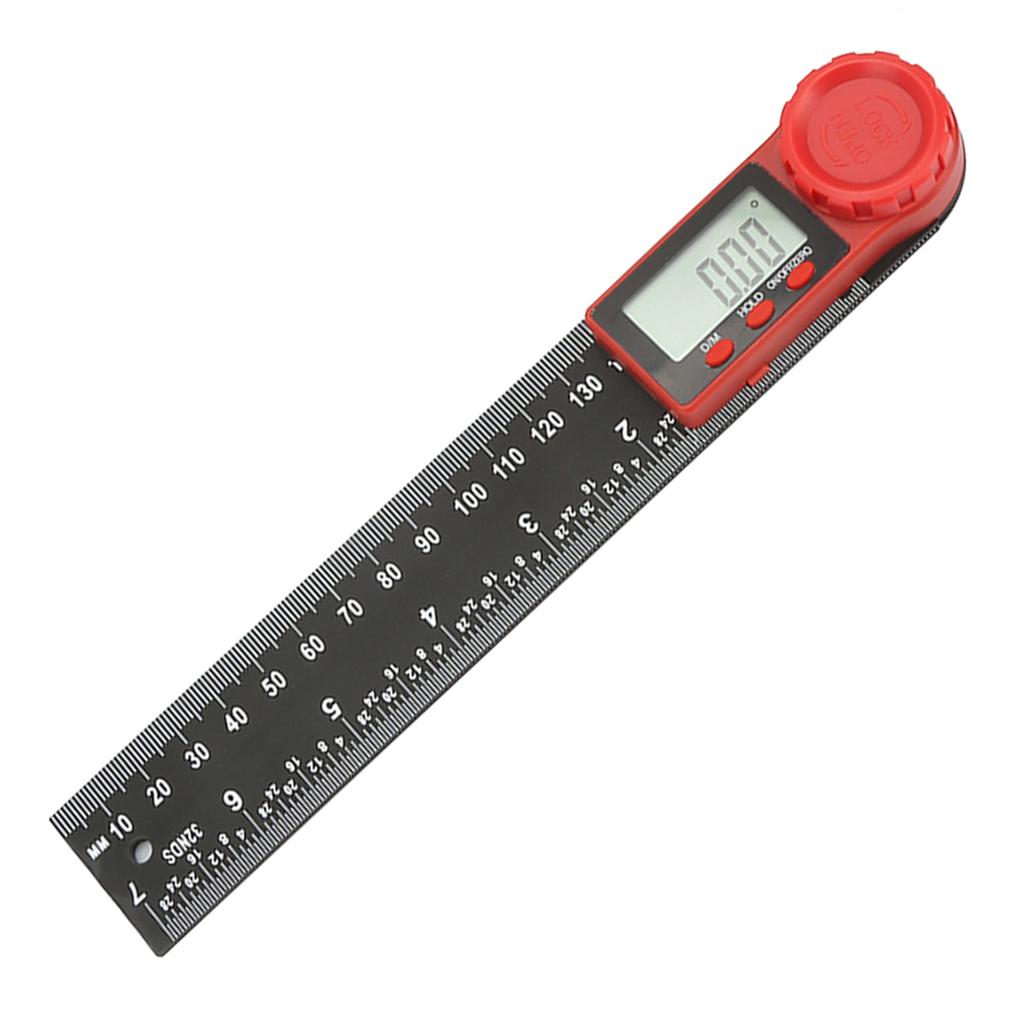 360 Degrees Plastic Digital Instrument Angle Inclinometer(200mm)