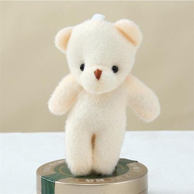 10CM Plush Stuffed Bear Plush Toy PP Cotton Stuffed Animal Cheap Sale Small Pendant Holiday Gift