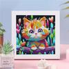 New Diy Full Diamond 5D Puzzle Children'S Hand Sticker Diamond Painting Full Diamond Cartoon Animal Series Diamond Art