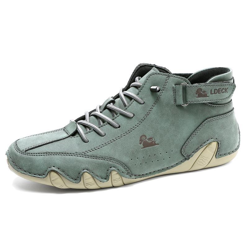 Men's shoes high-top cotton shoes men's casual shoes winter velvet thickened shoes Martin boots men's