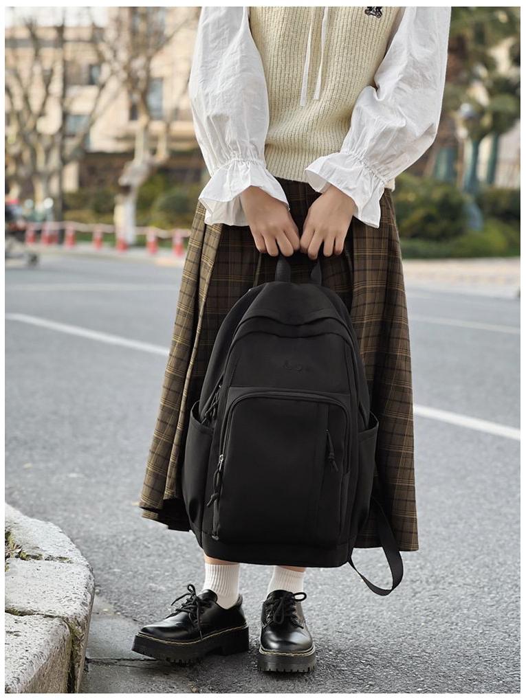 16-Inch Japanese Style Trendy Large Capacity Backpack for College Women