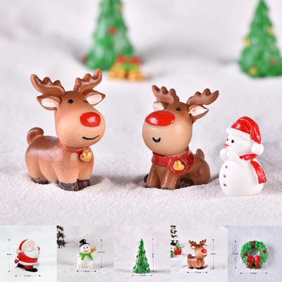 Mini Christmas Train Ornament Christmas Decoration Home Santa Claus Gift Toys Crafts Christmas Table Santa Deco Navidad Xmas New Year JoomZL