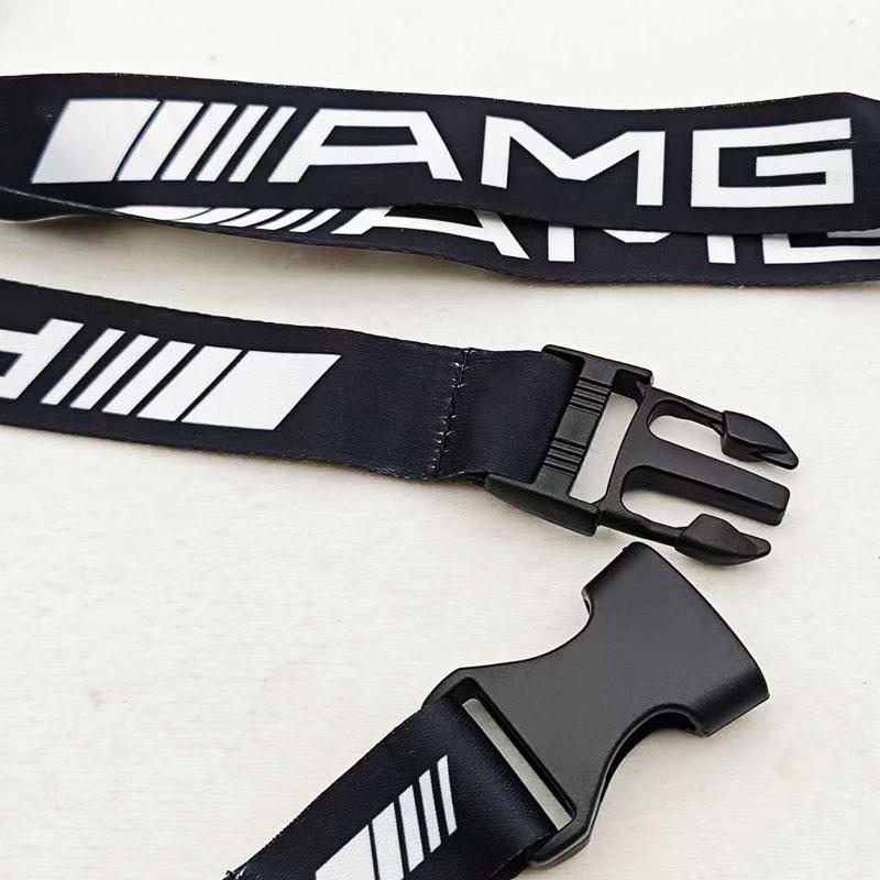 AAM1 Luxury Lanyard Keychain For Mercedes-Benz AMG W203 W204 W205 W212 W213 W221 W222 W223 W176 W177 B C E CLA GLA GLC CLE GLS Class