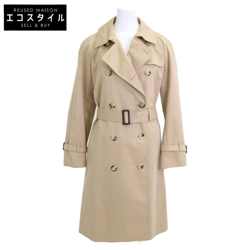 NIJYUSANKU Beige Heritage Check Liner Trench Coat coat 40 beigeUsed
