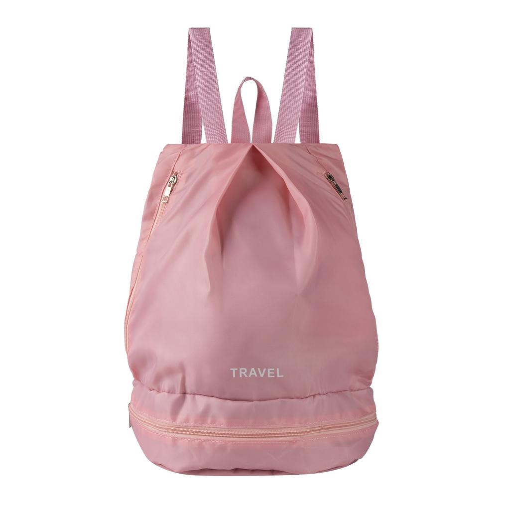 Wasserdichter Rucksack mit separatem Nass- und Trockenfach, Schwimm-Gymnastik-Strandtasche mit Schuhfach, Großer Reiserucksack für Sport Badebekleidung Nassbeutel