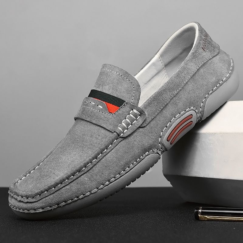 

Мужская модная кожаная повседневная обувь 46