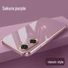 Applicable Huawei Enjoy 80 Phone Case Lens Coverage; Electroplated Solid Color Soft Shell for Enjoy 70X.