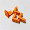 1pc 3D Printed Carton Corner Right Angle Clips, Corrugated Box Edge Reinforcement Fixing Clamps for Box Reuse Making.