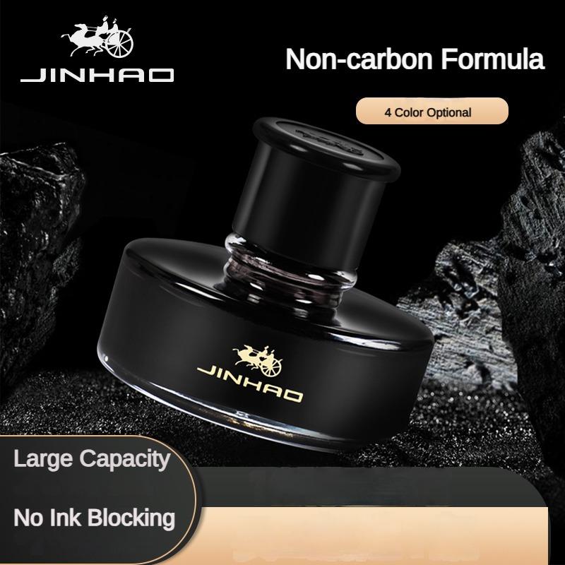 JINHAO 50ml Jin Bo Series Fountain Pen Ink Glass Bottle Dip Pen Inks Refilling Art Ink Supplies Calligraphy Writing Stationery