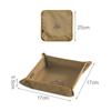 Camping Storage Tray Portable Foldable Oxford Storage Box Outdoor Hiking Travel Desktop Storage Tray for Key Sundries Jewelry