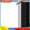White and Black Cardstock Bundle - A4 and 8K, Black Kraft, 4K White, for Kindergarten and Elementary School Projects