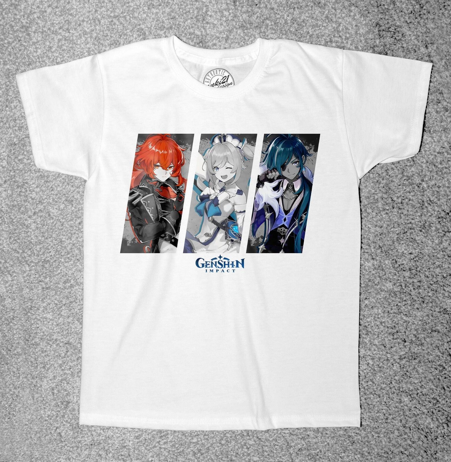 

Genshin Impact 018 Anime/Manga video game Childrens/Kids Adult t shirts/t-shirts 160