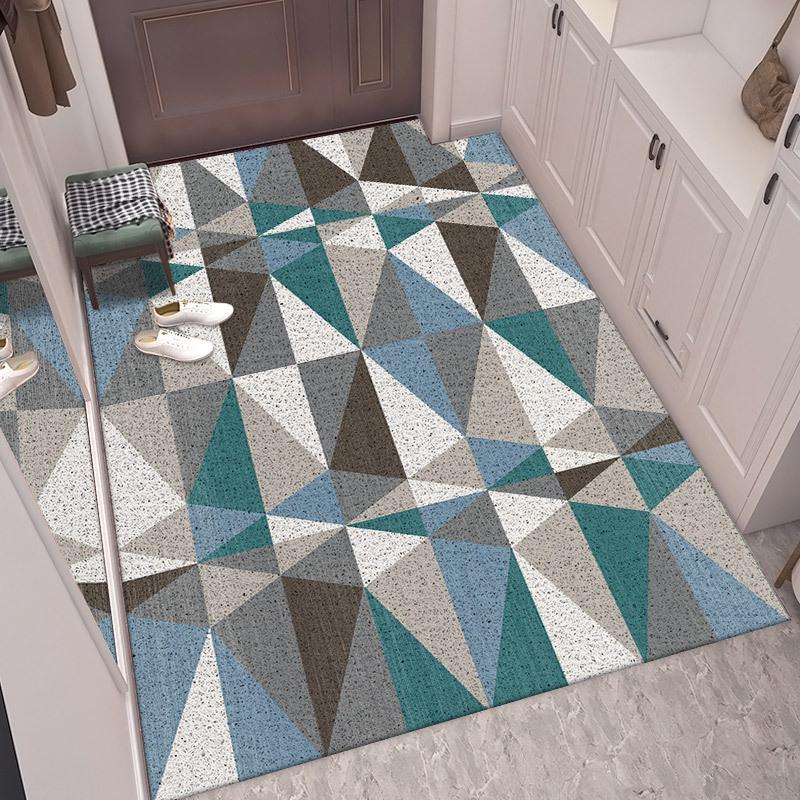 Cartoon Sisal Loop Non-Slip Entrance Mat - Dirt-Resistant, Cuttable Foot Pad for Hallway and Main Entrance