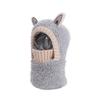 Kids Winter Knit Hat With Plush Ear Protection For Cold Weather Outdoor Fun