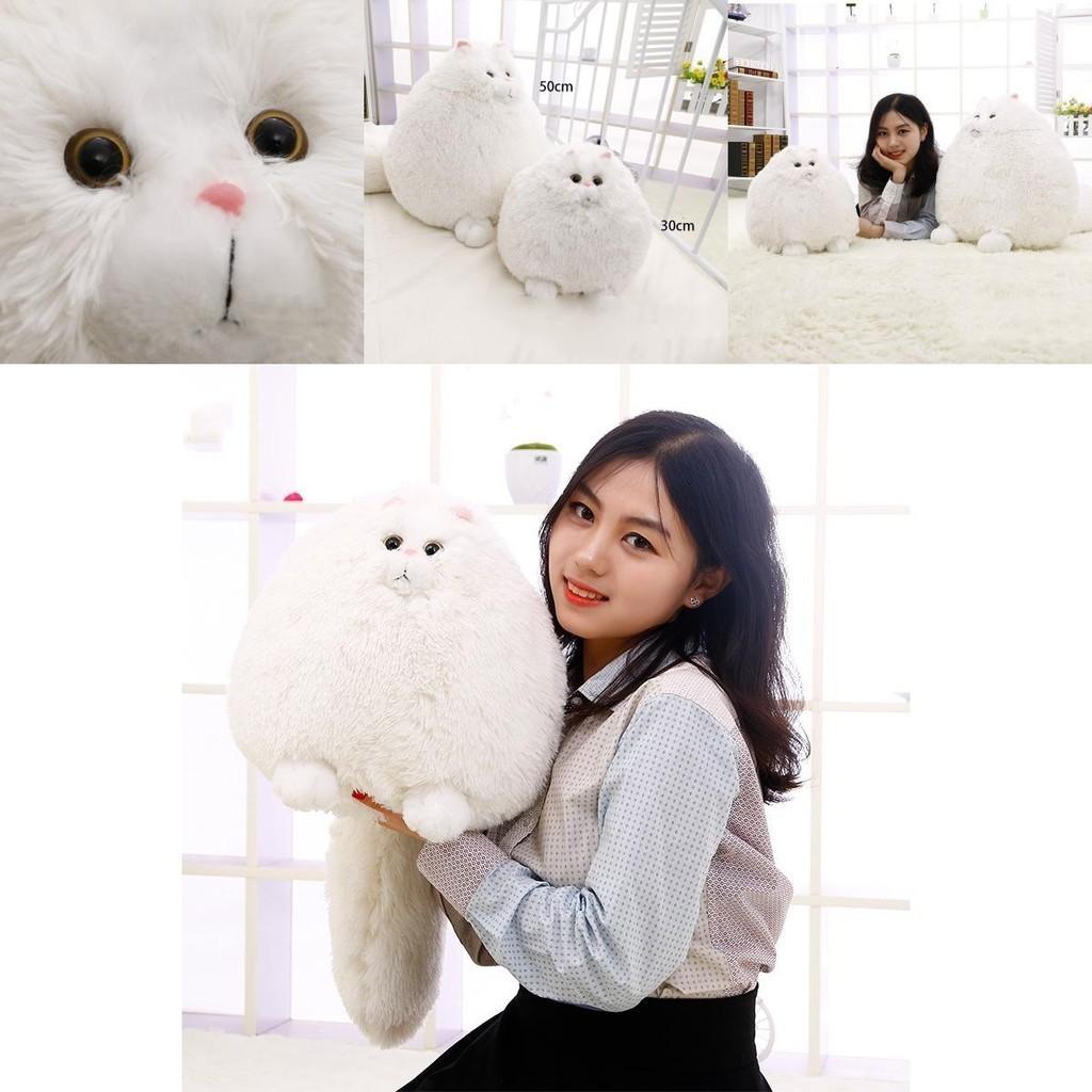 Longtail Cute Persian Cat Plush Toy