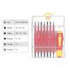 7 in 1 500V Changeable Insulated Screwdrivers Set with Magnetic Phillips and Slotted Bits Electrician Repair Tools Kit