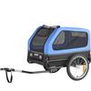 Dog Bike Trailer, Supports Up To 40 Kg, Pet Cart Bicycle Carrier for Small & Large Dogs, Easy Folding Frame with Quick Release Wheel, Universal