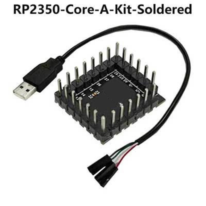 Thin RP2350 Cored A Microcontroller Board ARM M33 Processor 520KB And 4MB Flash For Prototyping For RPi