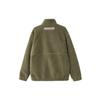 adidas Originals Unisex Workwear Sherpa Fleece Jacket Olive Green IC8163