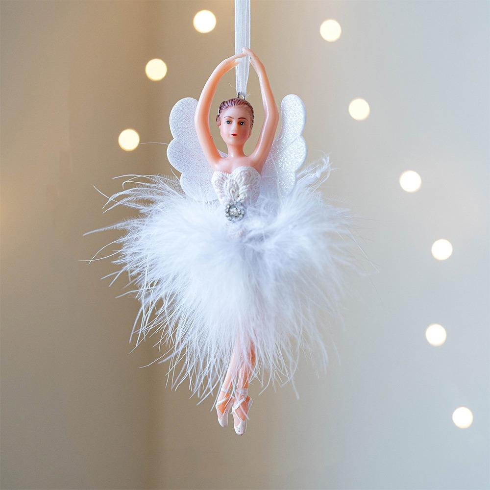 Dance Theme Christmas Ballet Girl Pendant Cute Xmas Girl Decorations  Christmas Tree