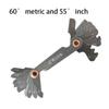 Thread Gauge Carbon Steel Hand Manual Tools Measuring Tool