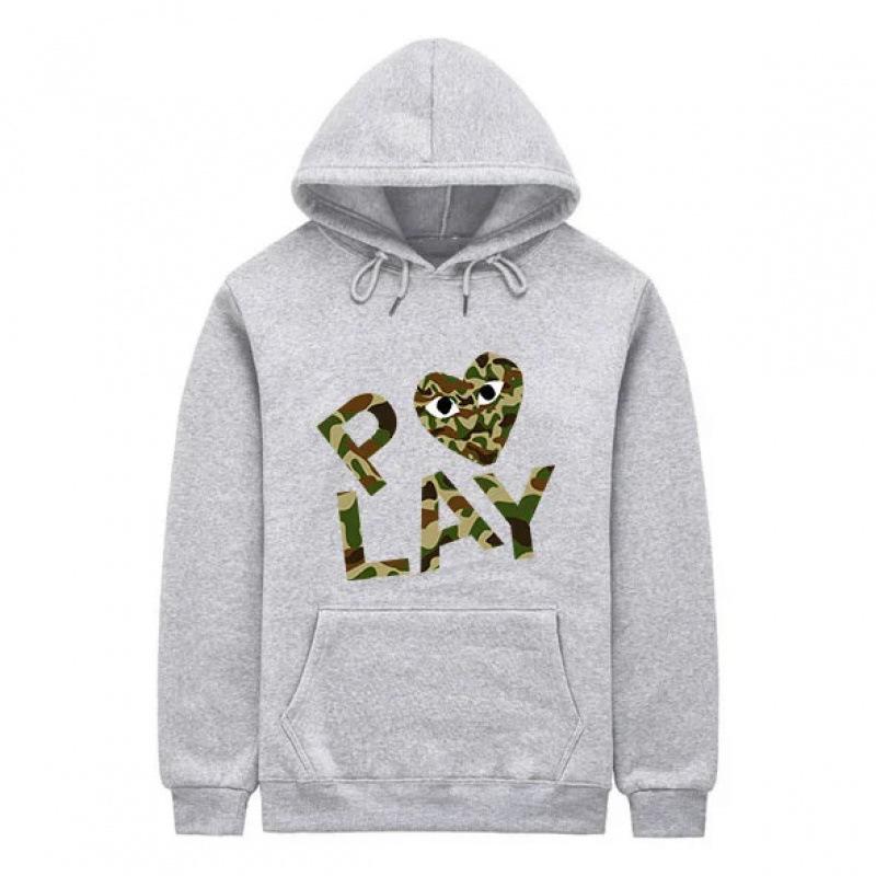 The new printed men's and women's same versatile hooded sweater is provided.