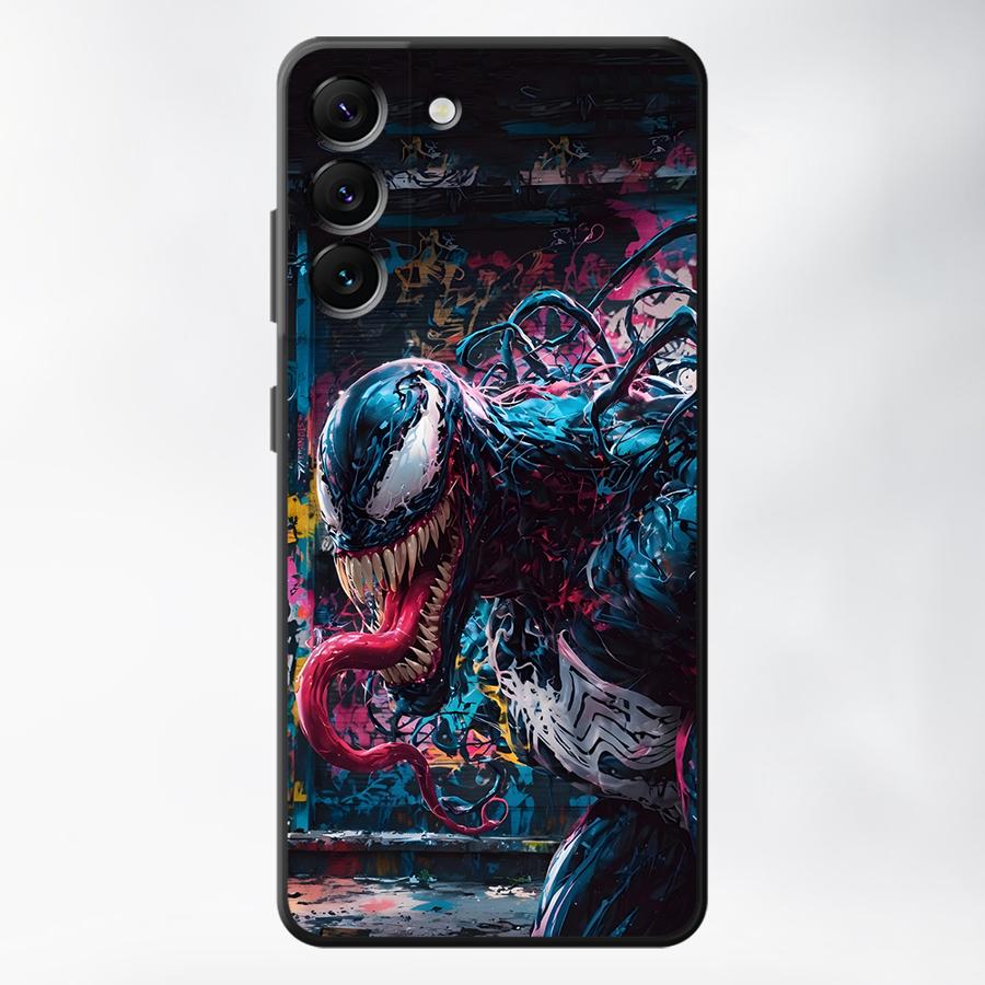 Phone Cover Case for Samsung Galaxy A57 A23 A26 A55 A53 A35 A25 A32 A52 A36 A24 A73 A51 A37 A22 A71 A72 Marvel Cool Venom